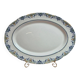 Large oval dish K&G Lunéville model Lisbonne antique 41.5 cm
