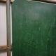 School blackboard from the 50s, rotating blackboard