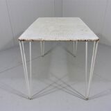 Metal garden table