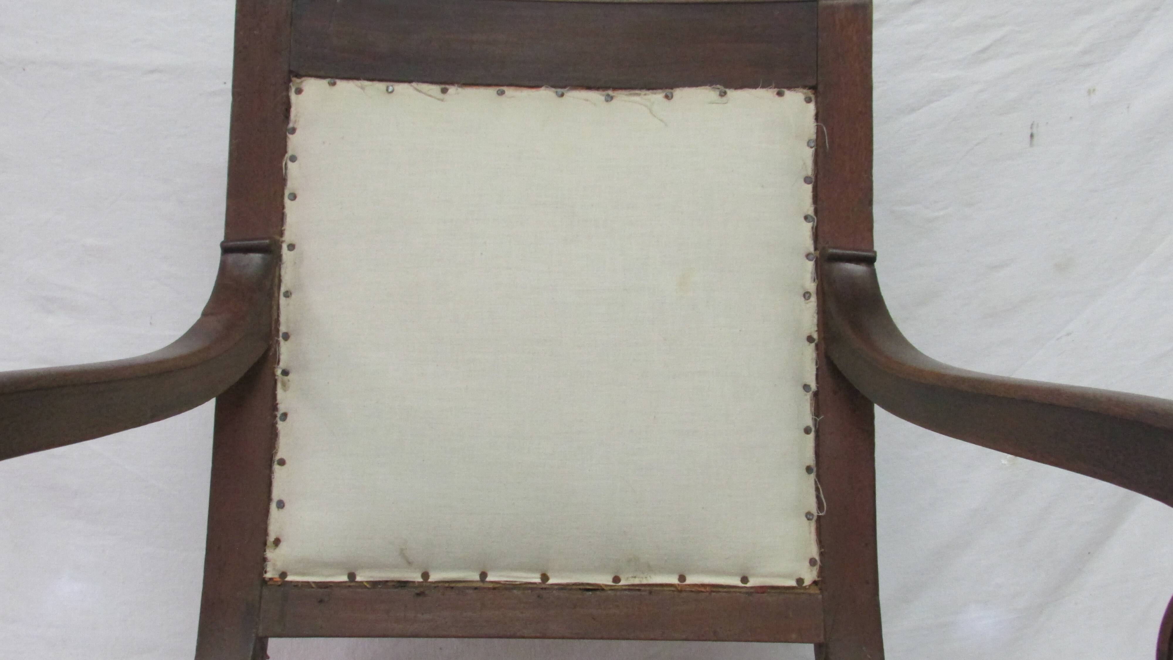 Old armchair of the nineteenth century