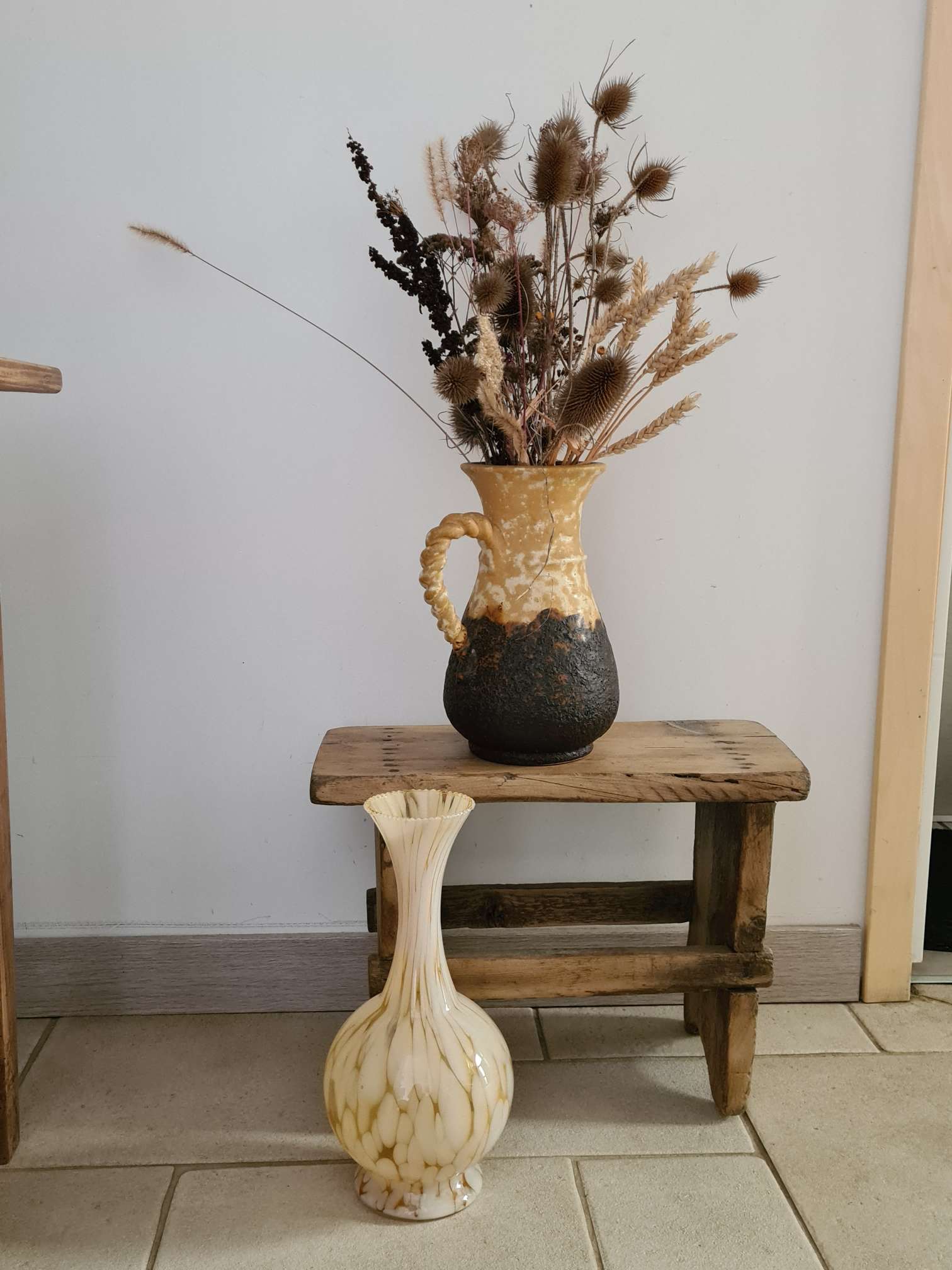 German pottery vase 60s
