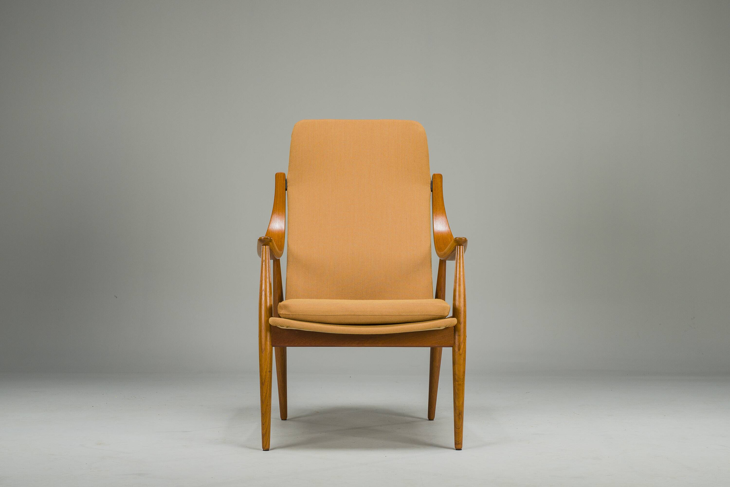 Mid-Century Teak Lounge Chair by Peter Hvidt & Orla Mølgaard for France & S