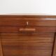Vintage filing cabinet with roller shutter