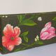 Box padded with old fabric