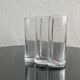 Beautiful Vintage Murano Modern Vase, cylinders  Clear Glass vase, 1970's