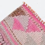 3x12 Pink Persian Vintage Runner Rug, 92x355Cm SK 18193