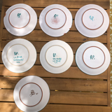 7 assiettes Céramique Vallauris Robert Picault