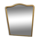 19th century gendarme's hat gilded mirror