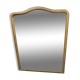 19th century gendarme's hat gilded mirror