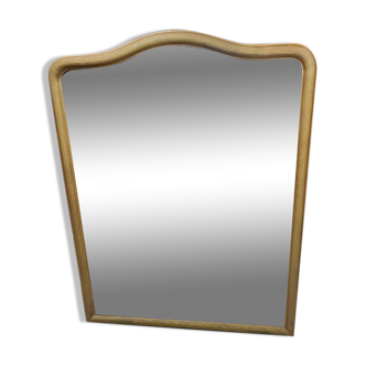 19th century gendarme's hat gilded mirror