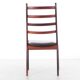 Suite of 4 Scandinavian rosewood chairs from Rio