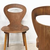 Lot de 4 chaises Fourmi de Baumann