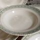 Five old plates Terre de fer from Choisy-Le-Roi HB and cie