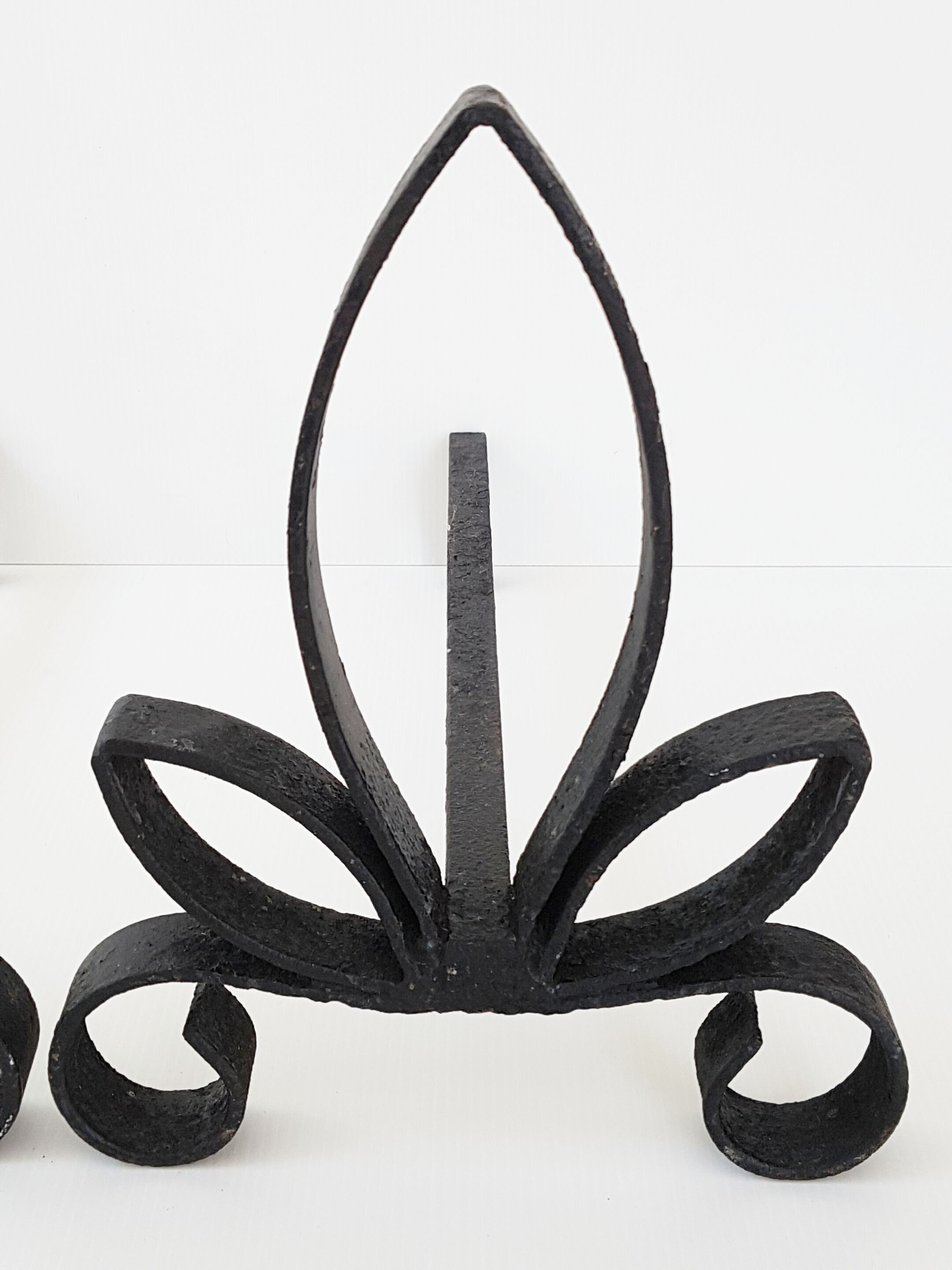 Pair of  andirons 1960