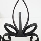 Pair of  andirons 1960