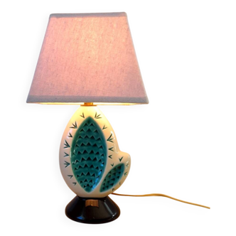 Earthenware cactus lamp, 1960.
