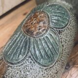Grand vase à large col en grès , 1970 Monange