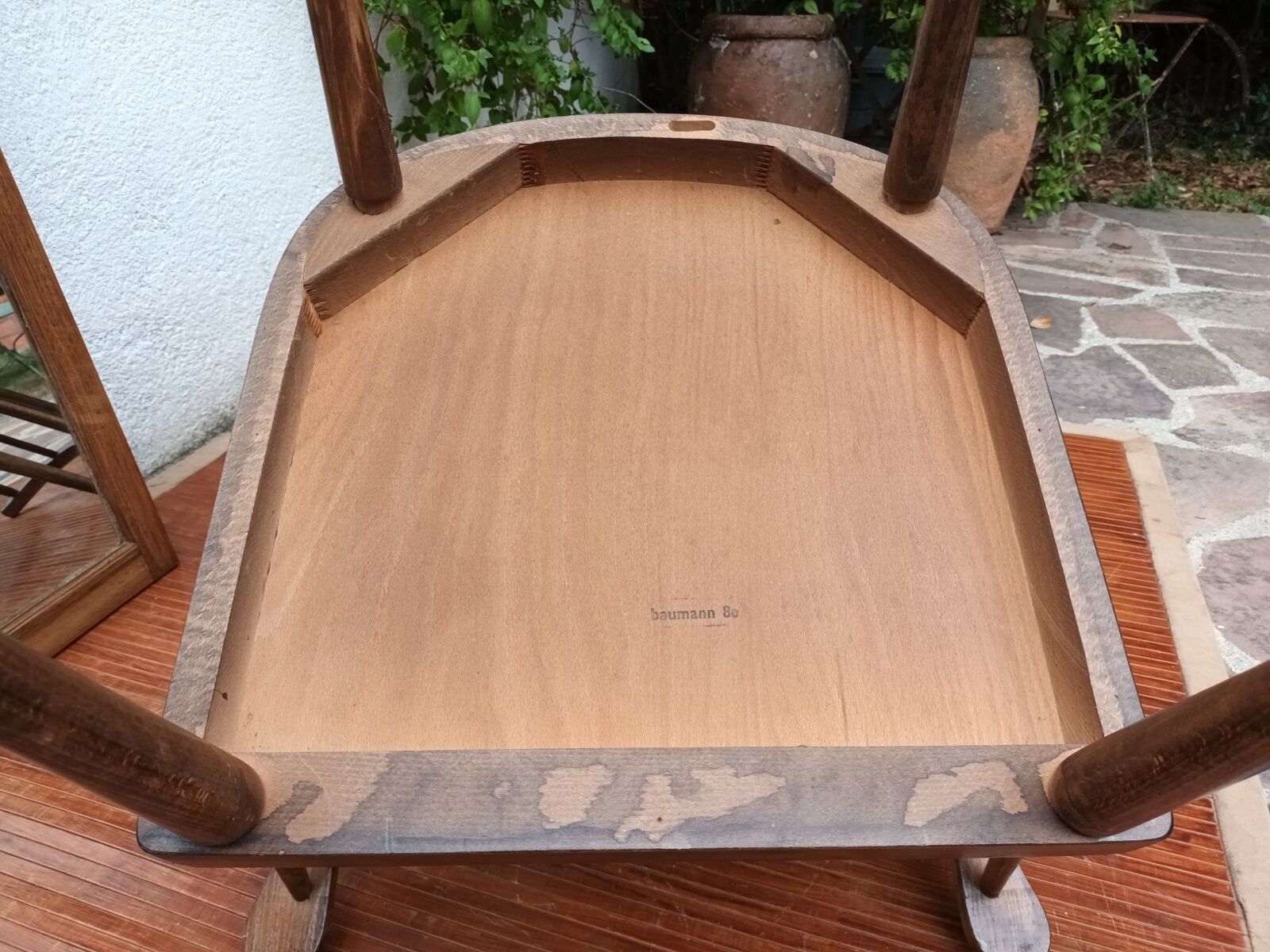 Baumann fan armchair