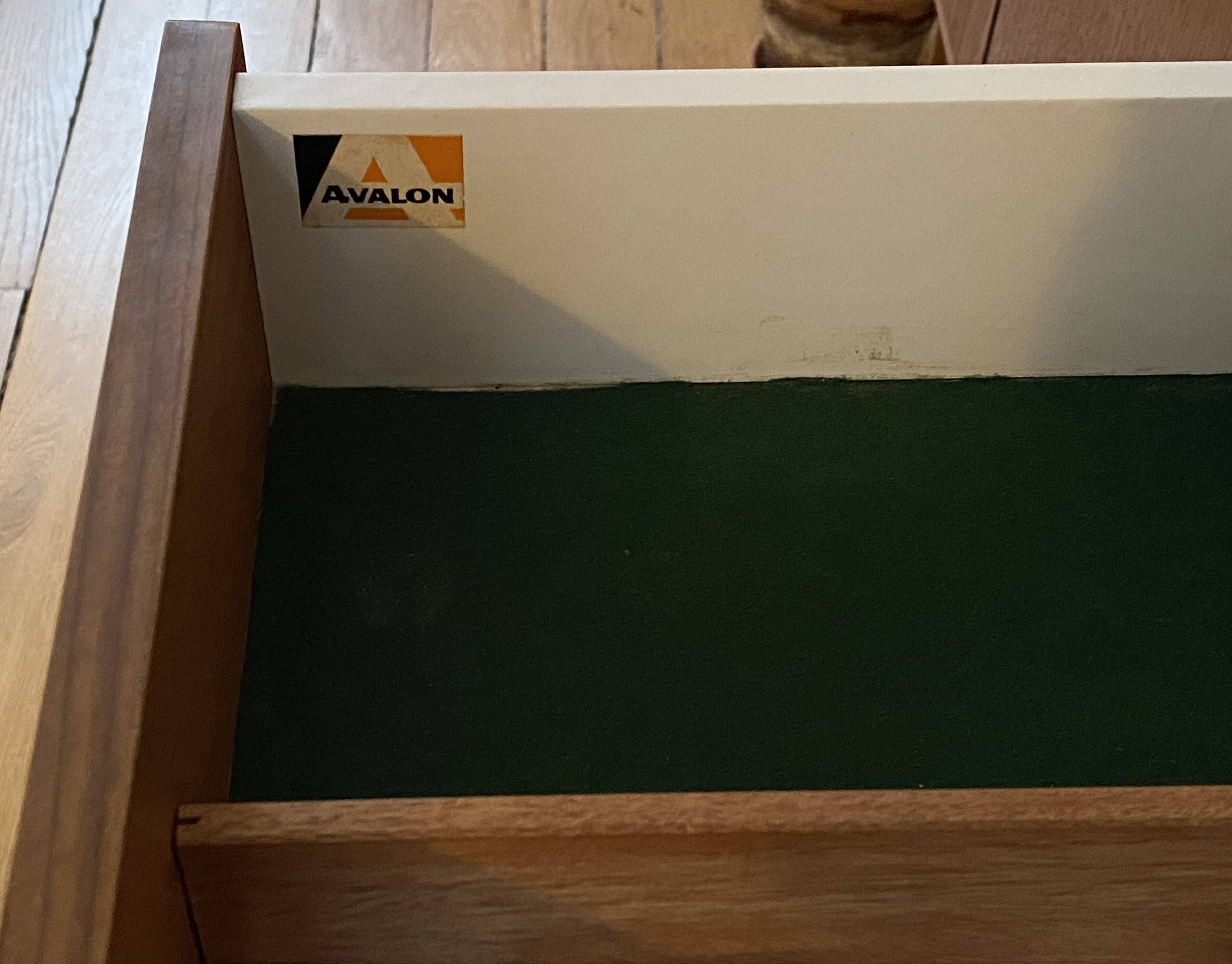 Avalon Scandinavian teak sideboard, Mid-Century (1960s)