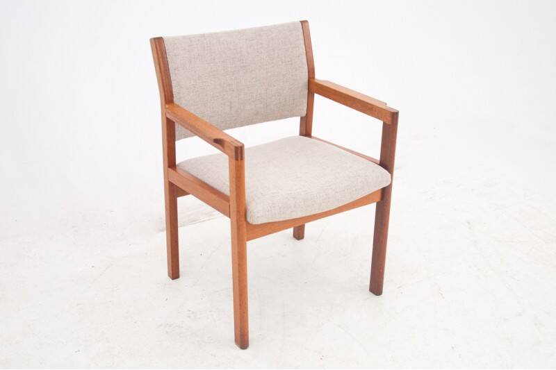 A pair of armchairs, Denmark, 1960s. After restoration.