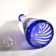 SAINT-LOUIS Metra Carafe in double-layered cobalt blue crystal – liqueur H31.5cm