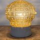 Vintage White Porcelain Ceiling Light, 1970s