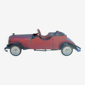 Old toy pedal car fiat 1930