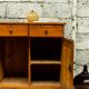 Buffet parisien en bois massif