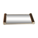 Art deco mirror plate 35 x 17 cm