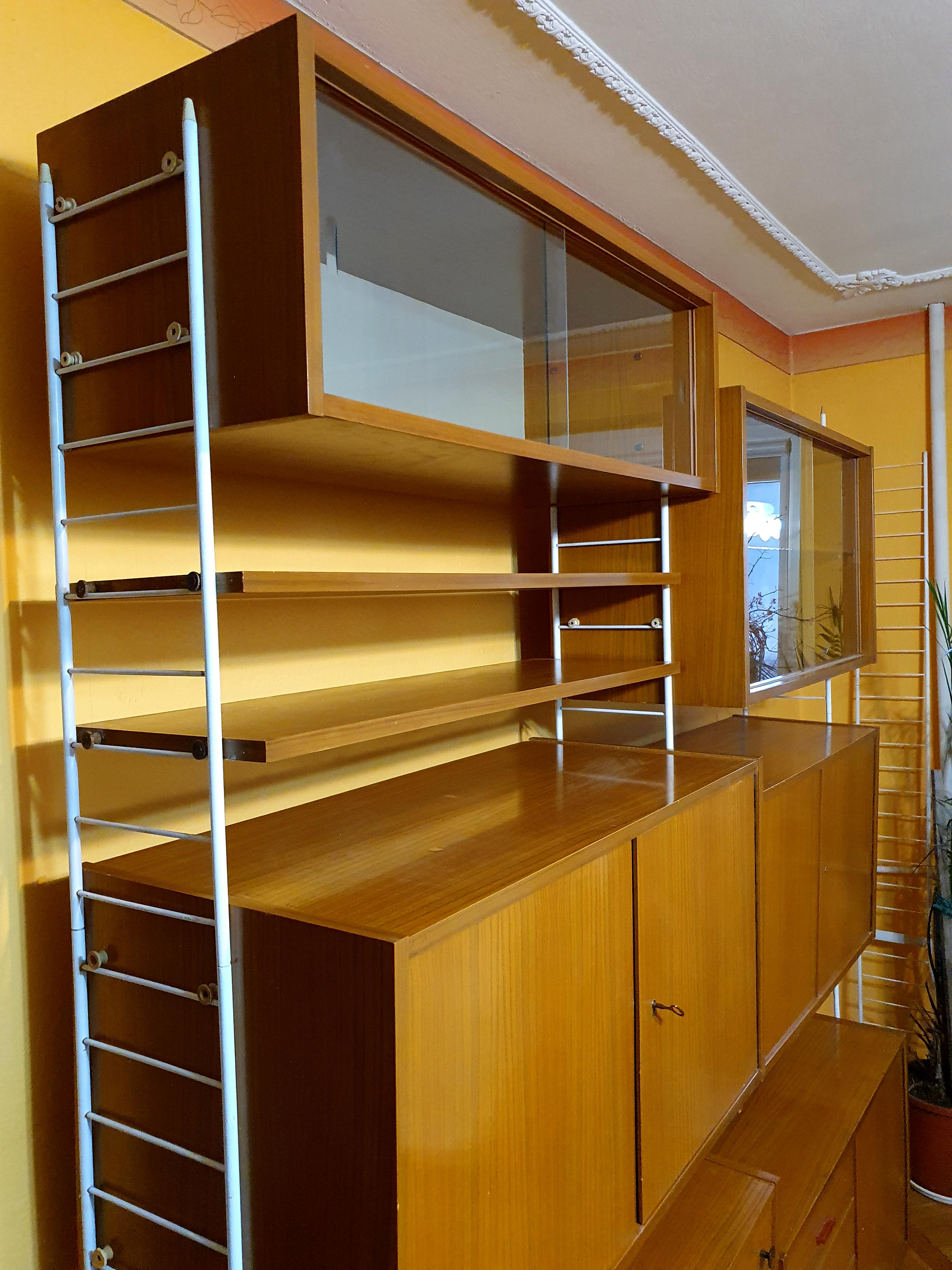 String Sybille 314 modular bookcase, Germany - GDR, 1967