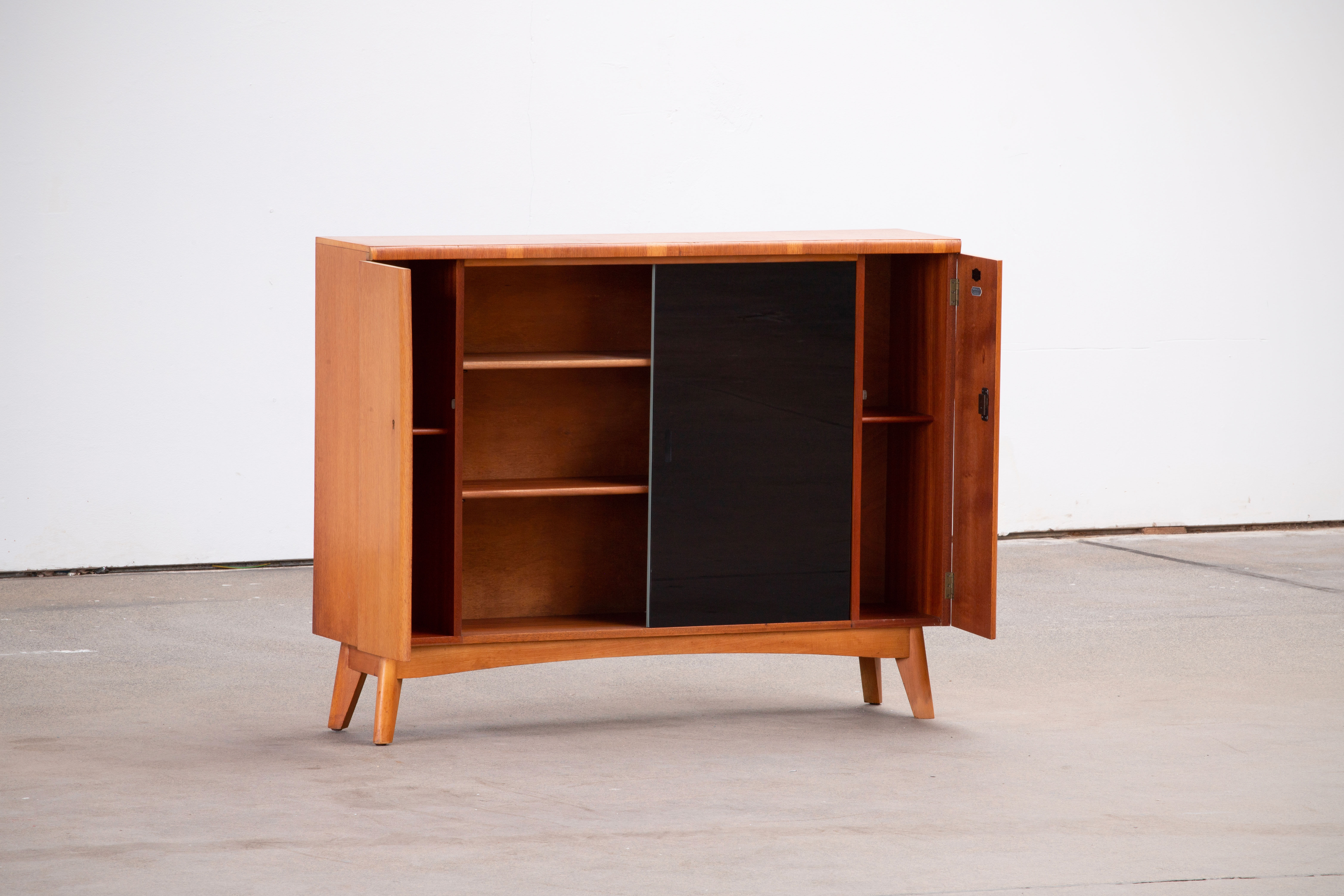 Vintage teak sideboard 122cm