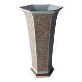 Ceramic vase, leaf decoration, royal china seltmann bavaria 3003/30