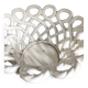 Woven ceramic plant pot