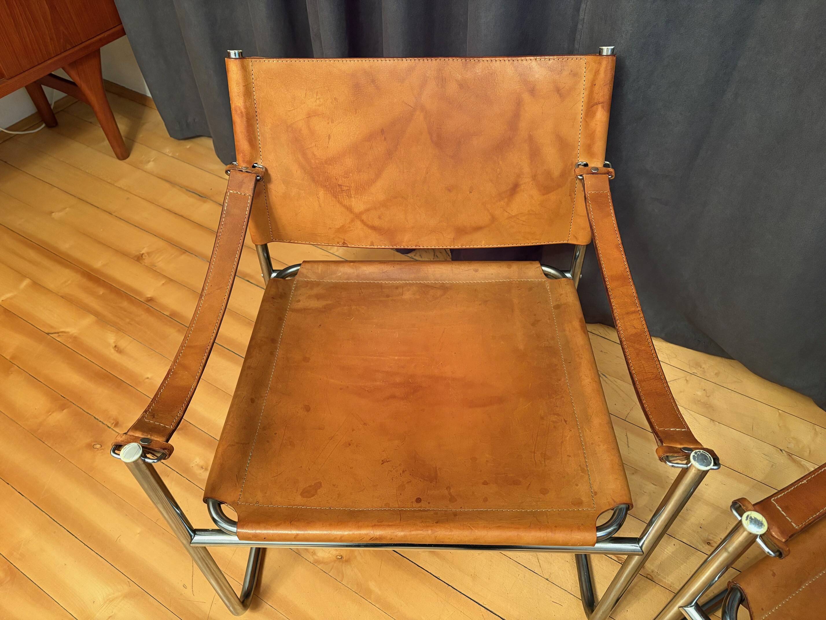 A pair of Amiral armchairs, designed by Karin Mobring, Ikea, Sweden, 1970s.