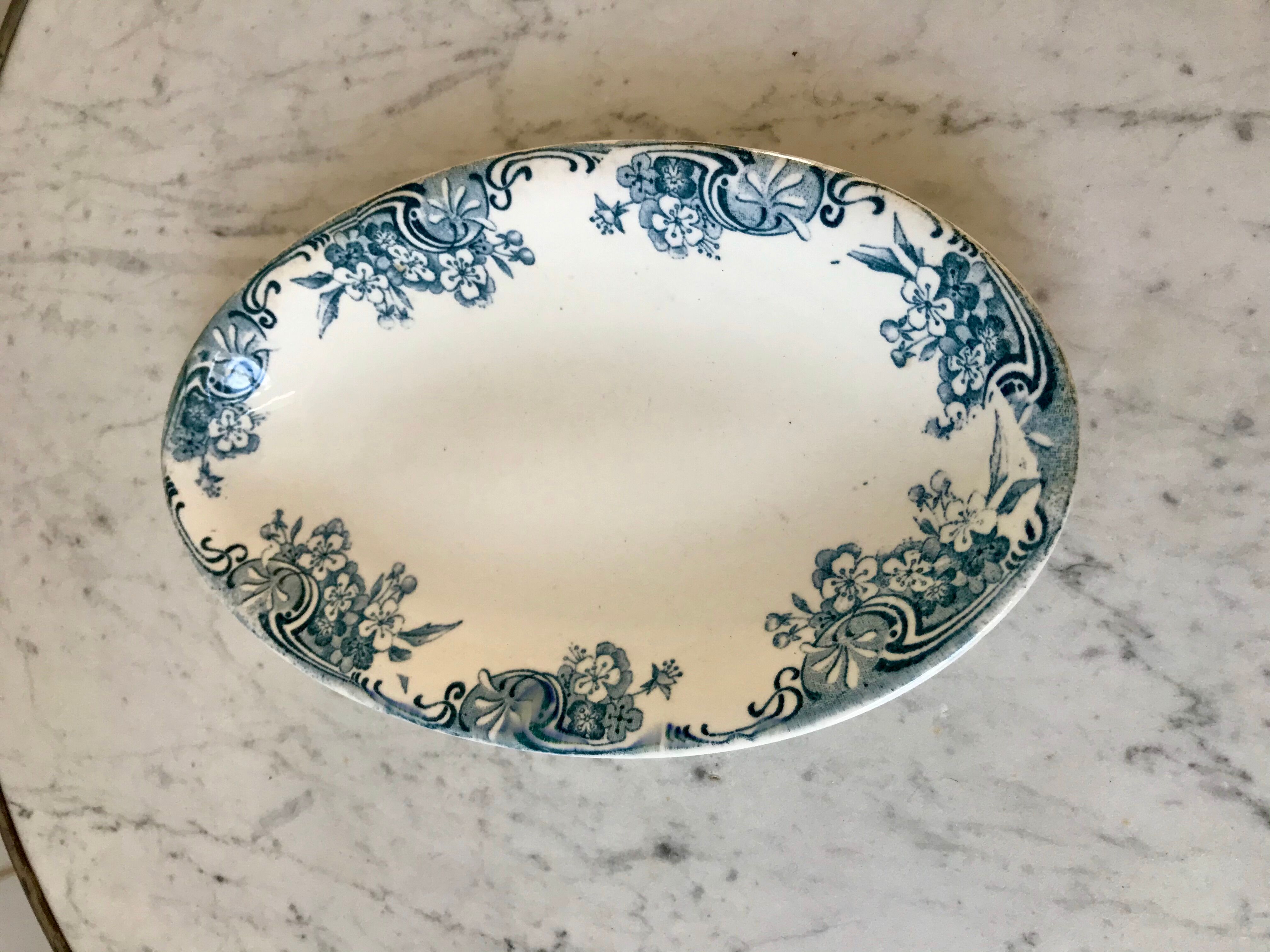 Ravier Terre de Fer Longwy XIXth