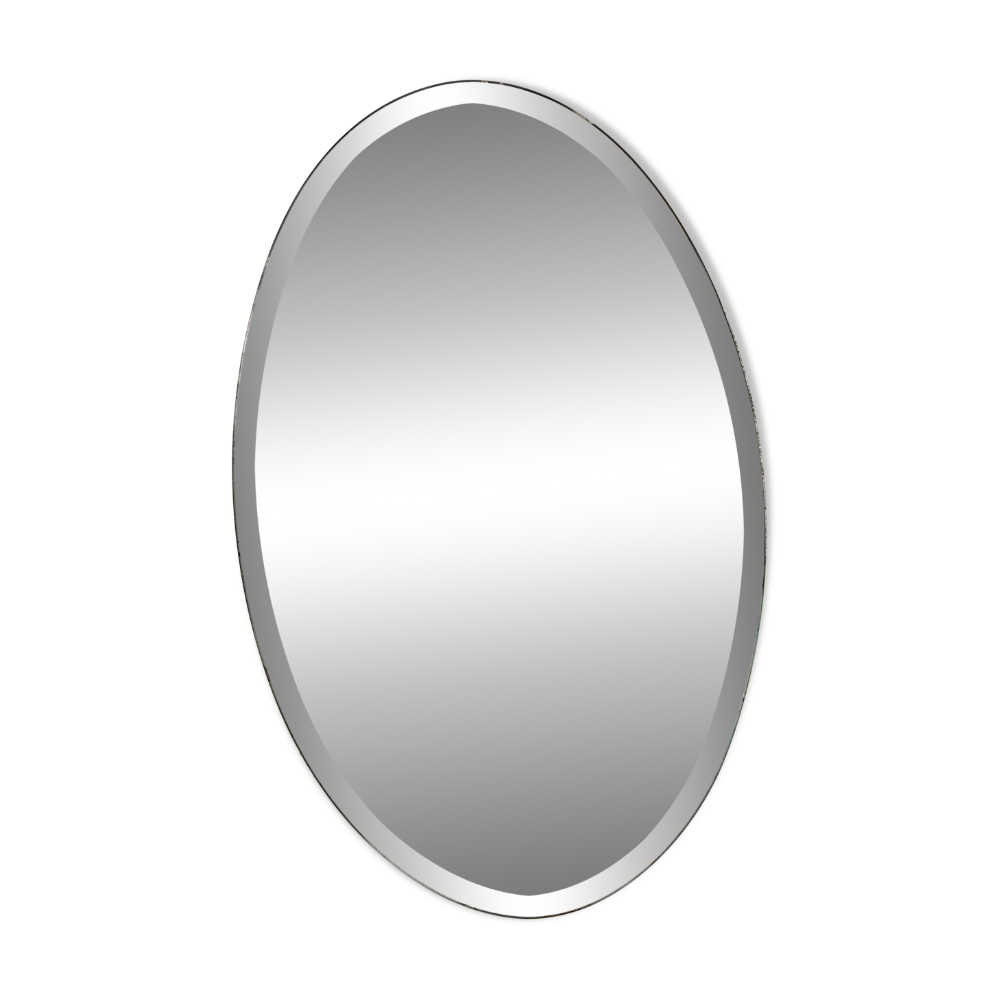 Miroir ancien biseauté