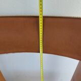 Set of 6 "Gorgoni" chairs in solid elm – Roche Bobois