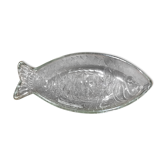 Ravier fish transparent glass