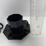 Esso Arcoroc black mug