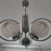 Italian design chandelier from the 1970s.
