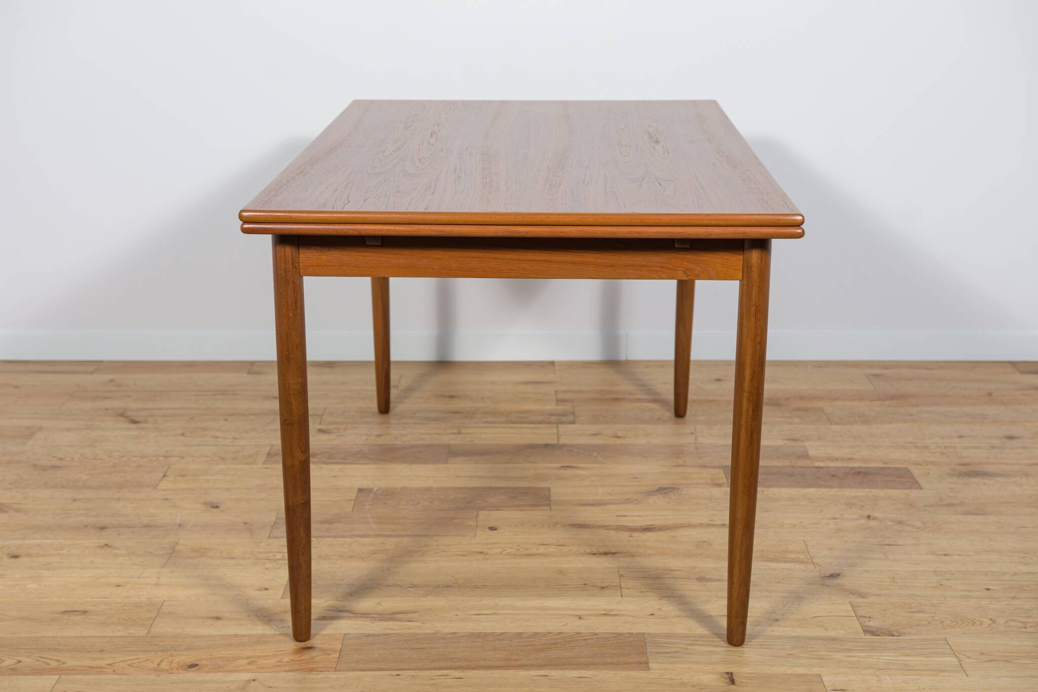 Mid Century Teak Extendable Dining Table, Denmark, 1960s