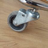 Folding table trolley on wheels 70s.