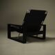 Brutalist lounge chair by Sonja Wasseur 1970s