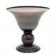 Postmodern vase, glass, design by J. Słuczan-Orkusz, Poland, 1970s