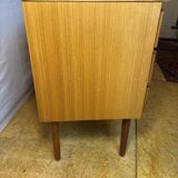 Mid-Century Retro Vintage Teak Sideboard by Sakol 1960   Danish Design Infl