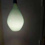 Scandinavian glass pendant light Holmegaard 50, 60's