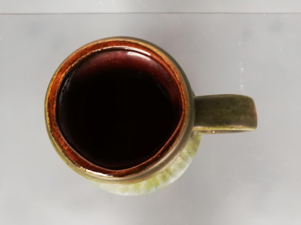 Vintage german ceramic vase 1970