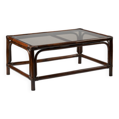 Table de salon en rotin