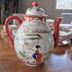 Great old Japanese tea set made of porcelain