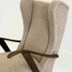 Melchiorre Bega armchair in beige bouclé